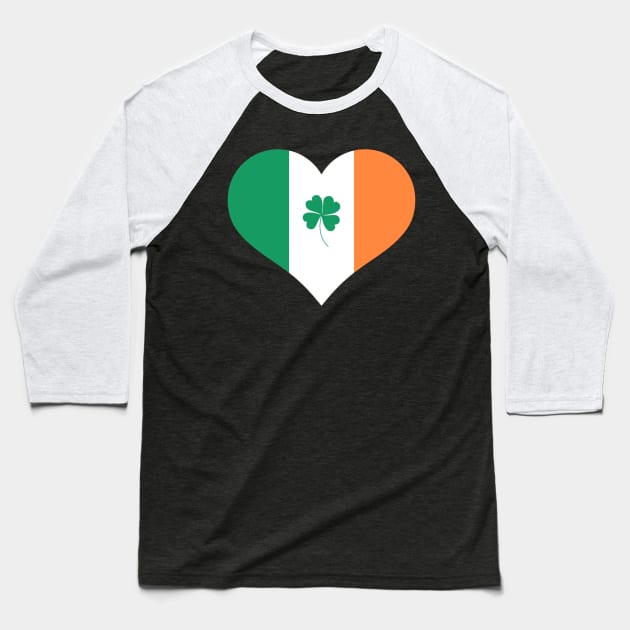 Happy St.Patrick's day shamrock Baseball T-Shirt by zeevana